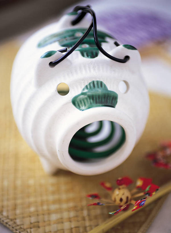 无人,竖图,俯视,室内,特写,白天,静物,阴影,朦胧,模糊,日本文化,反射,蚊香猪,影子,蚊香架,塌塌米,榻榻米,文化,一个,单个,和风,叠席,彩图,高角度拍摄,蚊取豚,香薰器,小猪香炉,传统文化