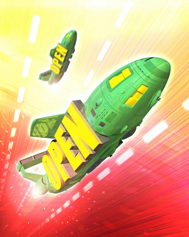 无人,竖图,插画,室内,白天,正面,数码,火箭,航天,科技,一排,阴影,整齐,并列,并排,科学,网络,线条,高光,几何,计算机图形,合成,图画,画,排列,运输,电脑合成图,数码合成图,合成图,队列,载具,平行,漫画,写实,具体,具象,彩图