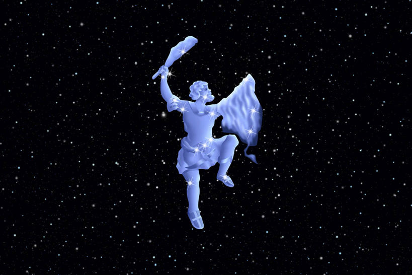 一个人,无人,站,举,横图,室内,夜晚,正面,民族服装,数码,宇宙,科技,星空,夜景,仅一个男性,仅一个人,敲打,握,阴影,网络,锤子,工具,榔头,高光,几何,计算机图形,拿,合成,拿着,注视,仅一个年轻男性,自然,观察,看,托,站着,握着,猎户座,星座,观看,电脑合成图,数码合成图,五金,察看,变形,紧固,合成图,关注,天文,矫正,占卜,塑形,天文学,写实,具体,具象,牢固,星相,占星,男人,男性,年轻男性,星夜,夜空,举起,举手,举着,向上举,向上伸,向上托,站立,彩图,全身,传统服装,民俗服