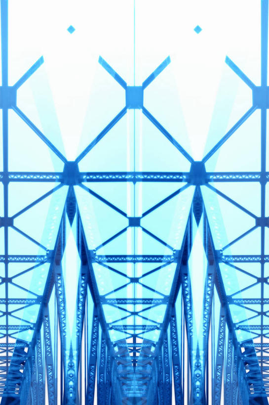 无人,竖图,室外,白天,正面,大桥,桥梁,阴影,光线,钢材,材料,钢丝,影子,斜拉桥,桥,蓝色,蓝天,天空,阳光,天,钢筋,晴朗,钢条,万里无云,斜张桥,晴空,晴空万里,彩图