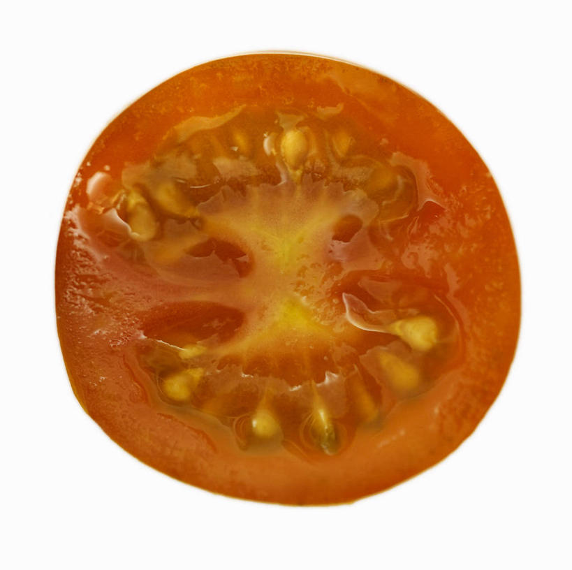 无人,横图,俯视,室内,特写,白天,白色背景,蔬菜,西红柿,切开,阴影,新鲜,反射,纹路,纹理,影子,食品,半个,食物,红色,切,一半,摄影,有机食品,绿色食品,影棚,剖面,切面,肌理,番茄,彩图,高角度拍摄,影棚拍摄,拍摄