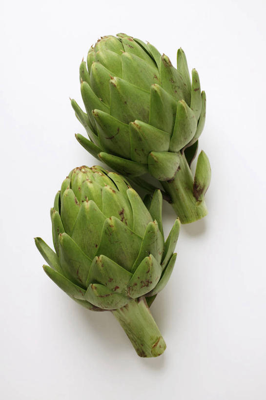 无人,竖图,俯视,室内,特写,白天,白色背景,餐桌,桌子,蔬菜,阴影,新鲜,反射,影子,朝鲜蓟,食品,食物,两个,绿色,洋蓟,摄影,有机食品,绿色食品,影棚,餐台,彩图,高角度拍摄,影棚拍摄,拍摄,菜蓟,法国百合,球洋蓟,蔬菜之皇,洋百合