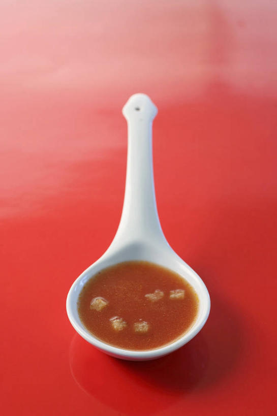 无人,竖图,俯视,室内,特写,白天,烹饪,西餐,餐桌,桌子,一把,阴影,红色背景,反射,影子,勺子,汤,料理,食品,菜肴,美食,食物,红色,白色,调羹,汤匙,罗宋汤,西式,摄影,佳肴,影棚,餐台,羹汤,彩图,高角度拍摄,影棚拍摄,拍摄