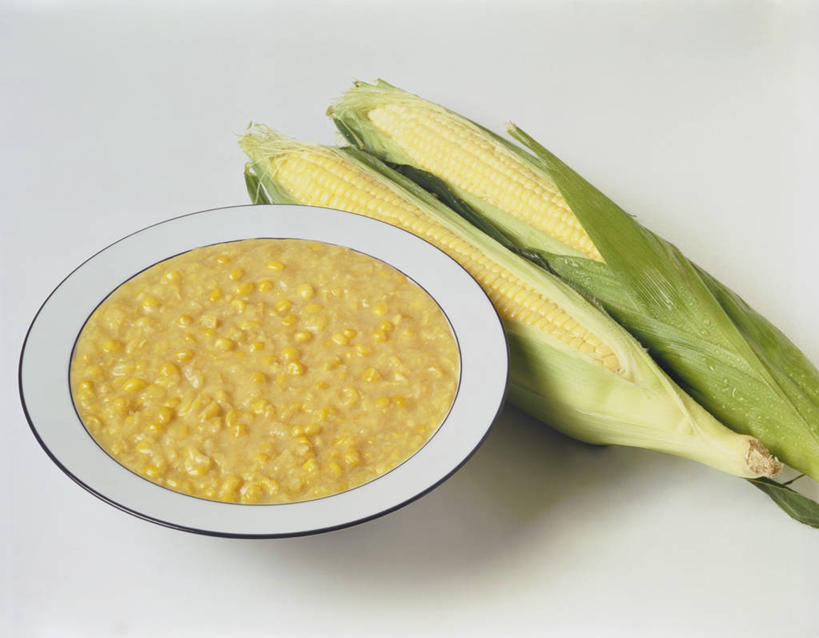 无人,横图,俯视,室内,特写,白天,白色背景,烹饪,西餐,玉米,餐桌,桌子,蔬菜,新鲜,棒子,陶瓷,玉蜀黍,蔬菜汤,汤,料理,食品,陶瓷制品,菜肴,美食,食物,一个,容器,碗,西式,摄影,佳肴,有机食品,绿色食品,影棚,单个,餐台,储藏,苞米,储存,苞芦,苞谷,包谷,大蜀黍,番麦,薏米包,玉高粱,玉麦,珍珠米,羹汤,彩图,高角度拍摄,影棚拍摄,拍摄,贮存