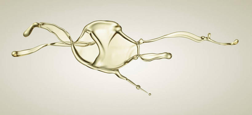 无人,横图,室内,特写,白天,白色背景,正面,水,阴影,飞溅,溅,反射,液体,影子,水滴,食用油,油,橄榄油,水珠,摄影,影棚,喷洒,植物油,彩图,影棚拍摄,拍摄