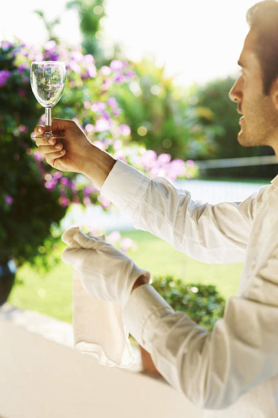 葡萄酒,西方人,一个人,服务员,站,竖图,室外,白天,侧面,工作服,制服,奢侈,快乐,草地,草坪,植物,杯子,欧洲,欧洲人,仅一个男性,仅一个人,许多,阴影,检查,盛开,光线,纺织物,高脚杯,影子,浪漫,花蕾,注视,玻璃制品,酒,草,花,花瓣,花朵,鲜花,树,树木,饮料,仅一个年轻男性,绿色,天空,阳光,自然,酒杯,毛巾,香槟,天,花苞,花蕊,观察,看,清洁,站着,诱惑,生长,成长,观看,保暖,察看,关注,香槟杯,透气,防水,气泡酒,起泡酒,汽酒,工作制服,储水,耐磨,吸水,男人,男性,年轻男性,白种人,服务生,侍者,玻璃杯,站立,半身,彩图,工作套服,高兴,欢笑