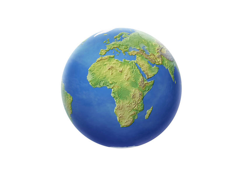 无人,横图,室内,特写,白天,白色背景,正面,海洋,静物,非洲,世界地图,地球,陆地,全球,一个,摄影,地理,国家,影棚,单个,大陆,世界,阿非利加洲,彩图,影棚拍摄,拍摄,大洋,大洲