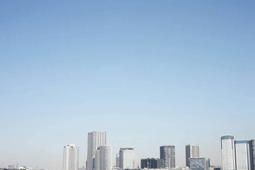 无人,高楼大厦,横图,全景,室外,白天,仰视,度假,美景,天际线,城市风光,城市,大厦,建筑,摩天大楼,东京,日本,亚洲,阴影,光线,影子,景观,建筑群,江东区,娱乐,建设,蓝色,蓝天,天空,阳光,天,享受,休闲,景色,放松,晴朗,东亚,本州,万里无云,关东地方,本州岛,日本国,东京都,晴空,晴空万里,彩图,低角度拍摄,大楼,高层建筑,高楼,摩天楼,丰洲