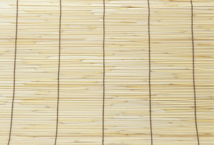 无人,横图,室内,特写,白天,正面,静物,阴影,竹制,反射,席子,影子,草席,竹制品,彩图