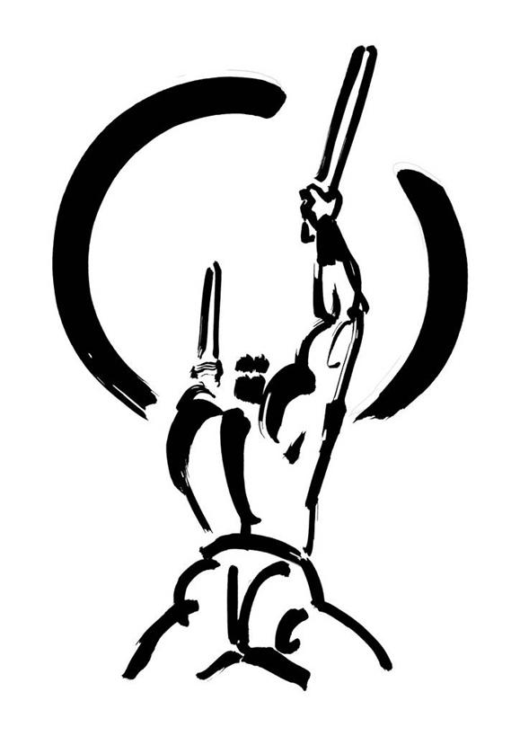 东方人,一个人,无人,站,举,竖图,黑白,插画,室内,白天,白色背景,正面,数码,科技,亚洲,仅一个男性,仅一个人,仅一个中年男性,握,阴影,裤子,网络,鼓,乐器,高光,几何,计算机图形,拿,敲,合成,图画,拿着,黄种人,裸露,画,托,站着,握着,打击乐器,电脑合成图,数码合成图,合成图,裸,漫画,写实,具体,具象,腰鼓,男人,男性,中年男性,亚洲人,举起,举手,举着,向上举,向上伸,向上托,站立,半身