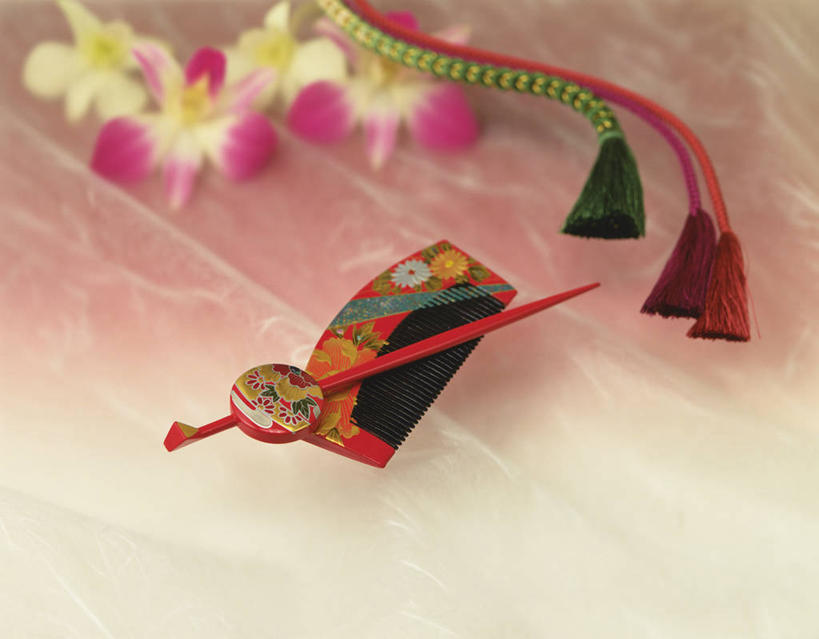 无人,横图,俯视,室内,特写,白天,阴影,朦胧,模糊,装饰,盛开,反射,头饰,影子,花蕾,发簪,花,花瓣,花朵,鲜花,发饰,饰品,花苞,花蕊,华丽,修饰,点缀,高雅,配饰,衬托,美观,雅致,雅观,簪子,淡泊,花中君子,兰花,彩图,高角度拍摄