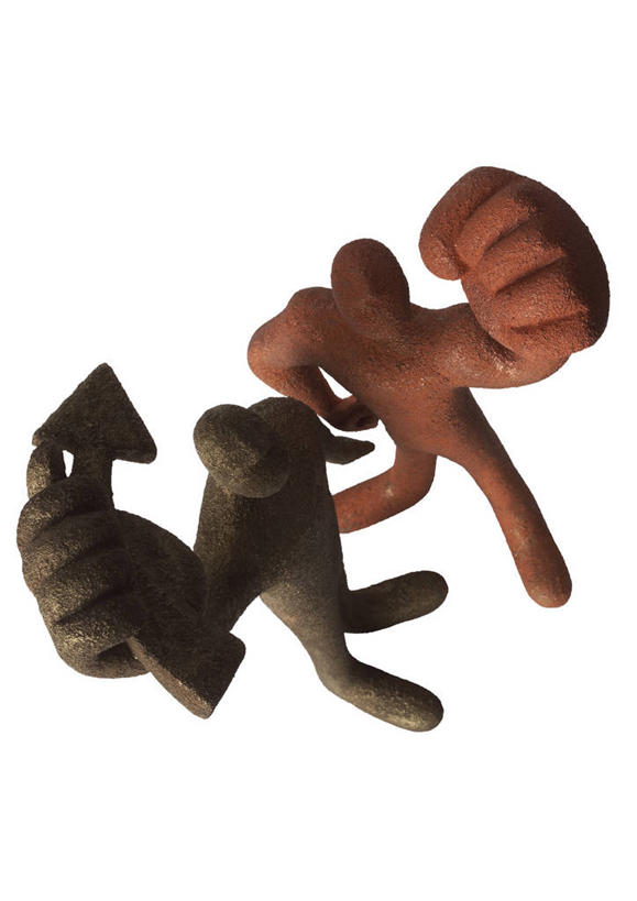 无人,两个人,站,举,竖图,俯视,室内,特写,白天,白色背景,静物,雕塑,握,艺术,装饰,雕刻,雕像,手工艺品,方向,文化,箭头,工艺品,托,握拳,站着,握着,摄影,影棚,纪念,美术,粘土,高雅,指向,主题,陈列,手工艺,功能,美学,簇,自信心,品位,两尊,男人,男性,年轻男性,举起,举手,举着,向上举,向上伸,向上托,站立,彩图,高角度拍摄,全身,影棚拍摄,拍摄