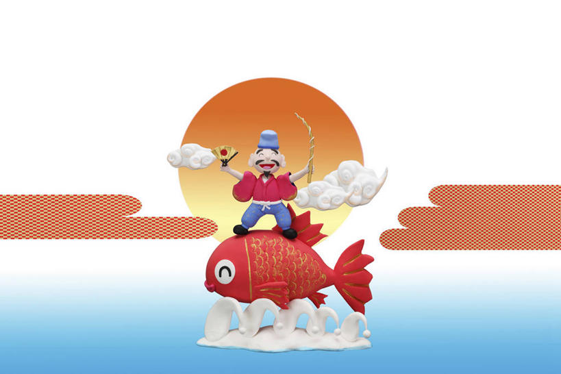 无人,横图,室内,白天,正面,雕塑,辟邪,日本文化,艺术,装饰,鱼,雕刻,雕像,鲷鱼,文化,鱼类,红色,财神爷,工艺品,祈祷,祈福,健康,许愿,财富,摄影,影棚,纪念,祈求,护身符,鲷,加吉鱼,铜盆鱼,美术,水生动物,主题,水生物,陈列,财神,功能,美学,驱邪,班加吉,加真鲷,护符,保佑,庇佑,御守,神灵,惠比寿,惠比须,土地神,平安,彩图,全身,影棚拍摄,拍摄,传统文化