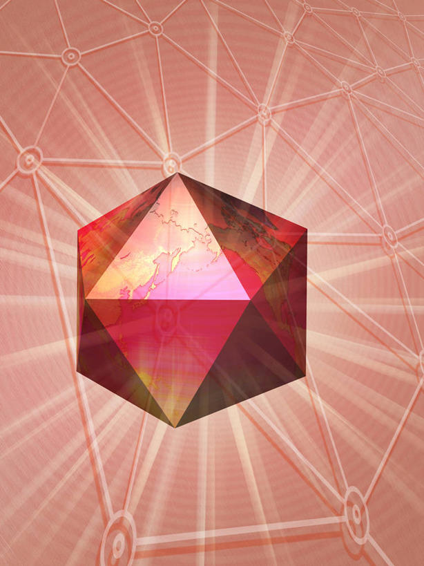 无人,竖图,插画,室内,白天,正面,数码,科技,阴影,粉色背景,梦幻,发光,光束,网络,图形,光亮,高光,几何,计算机图形,合成,图画,画,一个,粉色,红色,单个,电脑合成图,数码合成图,未来,合成图,数学,发亮,漫画,憧憬,写实,具体,具象,彩图,几何图形,立体几何,立体图形,多面体,二十面体