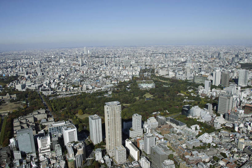 无人,高楼大厦,横图,全景,俯视,航拍,室外,白天,度假,美景,天际线,城市风光,城市,大厦,建筑,摩天大楼,东京,日本,亚洲,阴影,光线,影子,景观,建筑群,青山,娱乐,建设,蓝色,蓝天,天空,阳光,天,享受,休闲,景色,放松,晴朗,鸟瞰,东亚,本州,万里无云,关东地方,本州岛,日本国,东京都,县厅,港区,东京市,晴空,晴空万里,彩图,高角度拍摄,大楼,高层建筑,高楼,摩天楼