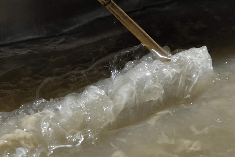 无人,横图,俯视,室内,特写,白天,机器,一个,机械,工业,单个,彩图,高角度拍摄,打浆,打浆池,造纸机