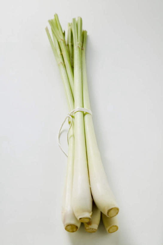 无人,竖图,俯视,室内,特写,白天,白色背景,餐桌,桌子,阴影,反射,影子,调味,香料,佐料,香茅,柠檬草,摄影,影棚,餐台,捆绑,作料,绑缚,彩图,高角度拍摄,影棚拍摄,拍摄