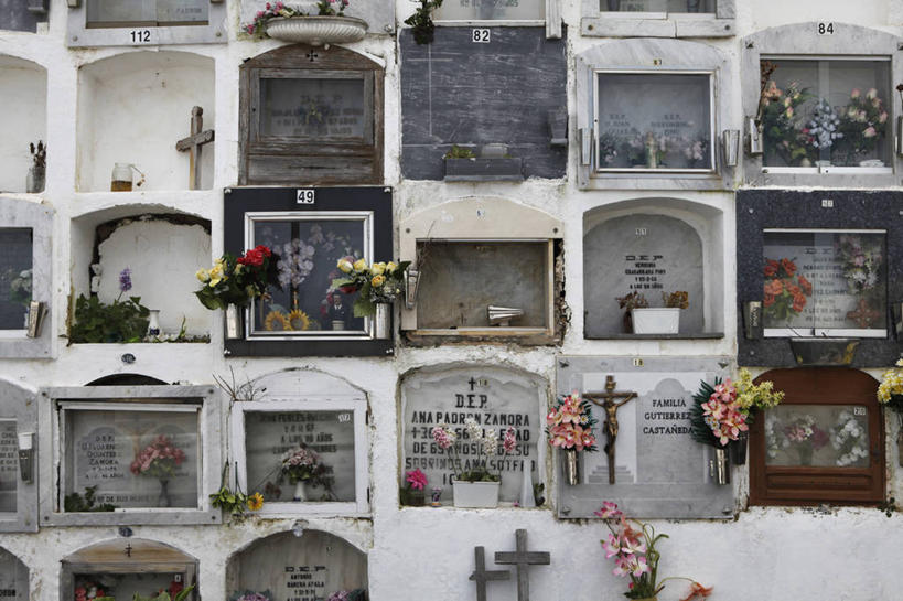 无人,横图,室外,白天,正面,旅游,度假,标志建筑,地标,建筑,西班牙,欧洲,一排,许多,整齐,并列,并排,盛开,英文,标志,文字,字符,字母,建筑群,花蕾,娱乐,标识,建设,花,花瓣,花朵,鲜花,排列,墓碑,花苞,花蕊,享受,休闲,墓地,放松,英文字母,坟墓,陵墓,加纳利群岛,队列,南欧,加那利群岛,平行,坟场,西班牙王国,费罗岛,耶罗岛,彩图