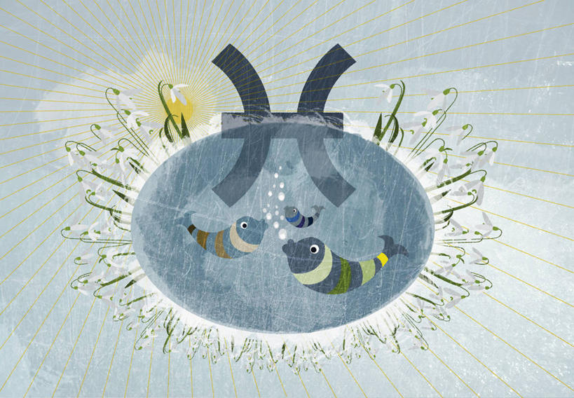 无人,横图,插画,室内,白天,正面,数码,科技,叶子,玻璃,两条,阴影,网络,鱼,标志,文字,字符,字母,绿叶,鱼缸,高光,几何,计算机图形,合成,图画,标识,鱼类,玻璃制品,画,泡泡,嫩叶,星座,电脑合成图,数码合成图,合成图,占卜,温柔,漫画,写实,具体,具象,耐心,亲和,双鱼座,细腻,叶,叶片,彩图