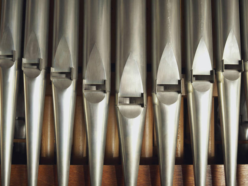 无人,横图,室内,特写,白天,正面,纯洁,键盘,静物,金属制品,一排,整齐,金属,银色,乐器,排列,一个,信仰,单个,键盘乐器,队列,高贵,风琴,雅致,彩图