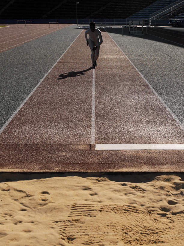 西方人,一个人,运动员,体育馆,运动场,竖图,室外,白天,正面,运动服,跳远,欧洲,非洲,黑人,欧洲人,仅一个年轻女性,仅一个女性,仅一个人,奔驰,阴影,服装,光线,沙子,影子,背光,注视,体育场,衣服,奔跑,观察,看,服饰,田径场,观看,察看,衣着,穿着,关注,逆光,运动馆,衣饰,年轻女性,女人,女性,非洲人,体育运动员,运动选手,彩图,全身,运动装