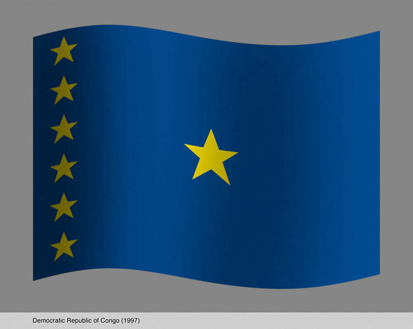 无人,横图,插画,室内,白天,正面,数码,科技,旗帜,国旗,非洲,一面,一排,许多,阴影,灰色背景,曲折,弯曲,整齐,光线,网络,影子,星星,高光,几何,计算机图形,合成,图画,画,排列,一个,黄色,蓝色,星形,蜿蜒,单个,电脑合成图,数码合成图,队列,漫画,五角形,写实,具体,具象,西非,扎伊尔,扎伊尔共和国,刚果民主共和国,民主刚果,旗,五角星,彩图