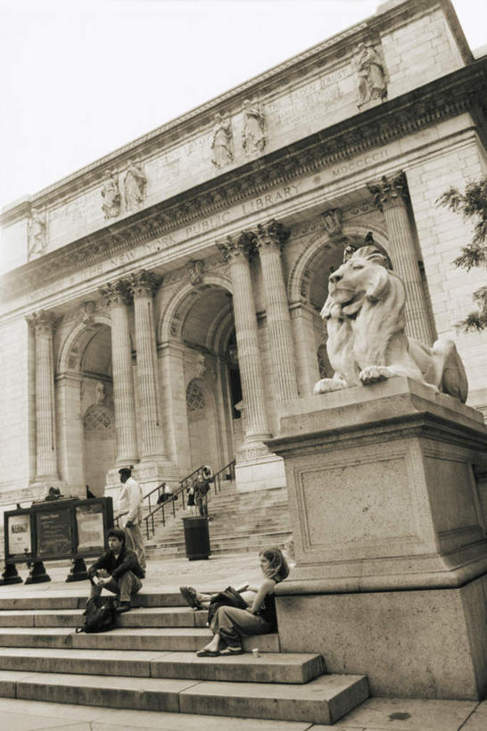 无人,图书馆,竖图,室外,白天,仰视,旅游,度假,楼梯,标志建筑,城市,地标,建筑,雕塑,纽约,美国,艺术,装饰,雕刻,雕像,阶梯,曼哈顿,娱乐,建设,台阶,工艺品,享受,休闲,旅游胜地,放松,纪念,美术,北美,北美洲,主题,美洲,陈列,浏览室,第五大道,纽约州,帝国之州,帝国州,功能,美学,北亚美利加洲,亚美利加洲,纽约第五街,纽约公立图书馆,彩图,低角度拍摄,书库,图书库,曼哈顿岛,阅览室