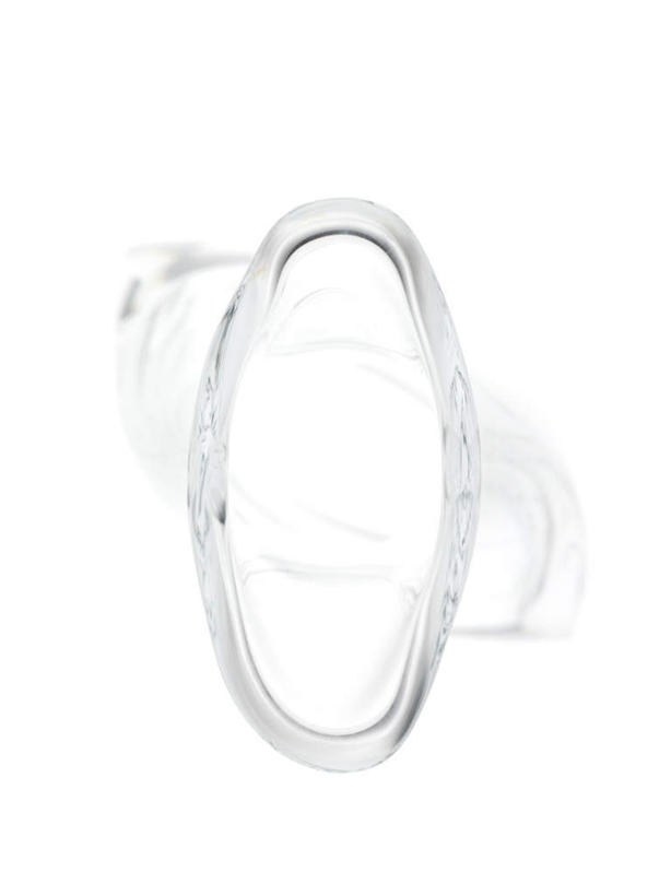 无人,竖图,俯视,室内,特写,白天,白色背景,纯洁,形状,透明,圆形,摄影,影棚,纯净,形态,外形,彩图,高角度拍摄,影棚拍摄,拍摄