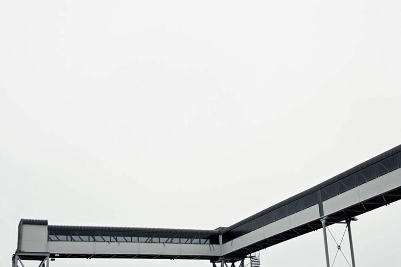 无人,工厂,横图,室外,白天,仰视,大桥,立交桥,桥梁,高架,斜拉桥,桥,天空,天,晴朗,万里无云,晴空,晴空万里,彩图,低角度拍摄,工地,制造厂