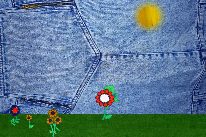 无人,横图,插画,室内,白天,正面,草地,草坪,太阳,植物,连接,组合,艺术,盛开,古典,花蕾,图画,文化,画,草,花,花瓣,花朵,鲜花,蓝色,绿色,蓝天,天空,工艺品,天,花苞,花蕊,品味,晴朗,链接,美术,高雅,拼接,拼凑,漫画,万里无云,写实,具体,具象,美学,拼合,凑集,聚合,撮合,链结,剪贴画,拼贴画,晴空,晴空万里,彩图