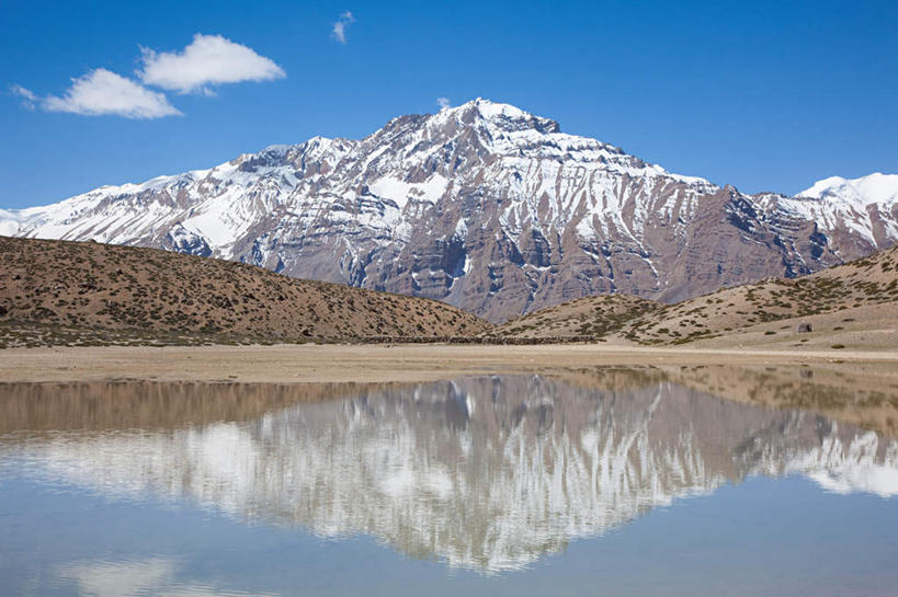 无人,横图,室外,白天,正面,旅游,度假,湖,湖泊,美景,山,水,雪,雪山,大雪,印度,亚洲,冰,湖面,积雪,景观,山峰,水流,水面,雪景,云,云朵,冬季,冬天,山峦,云彩,娱乐,蓝色,白云,蓝天,天空,自然,湖水,天,享受,休闲,景色,放松,寒冷,晴朗,冰冷,镜面,自然风光,南亚,喜马偕尔邦,印度共和国,严寒,冰凉,酷寒,凛冽,凛凛,极冷,高山之州,喜马偕尔,晴空,彩图