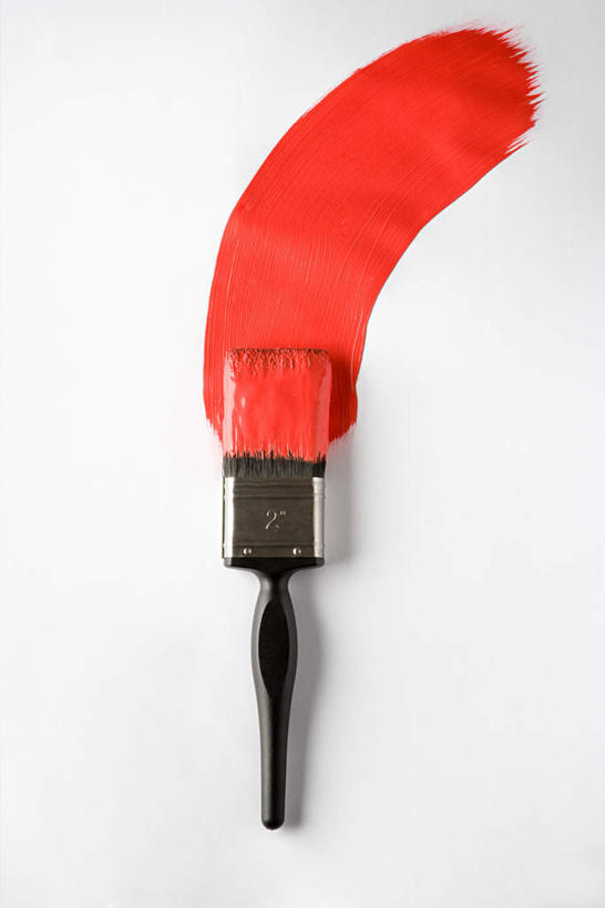 无人,竖图,俯视,室内,特写,白天,白色背景,装修,静物,阴影,装饰,反射,材料,影子,装潢,一个,红色,粉刷,刷子,摄影,影棚,单个,油漆,保护,涂料,彩图,高角度拍摄,影棚拍摄,拍摄