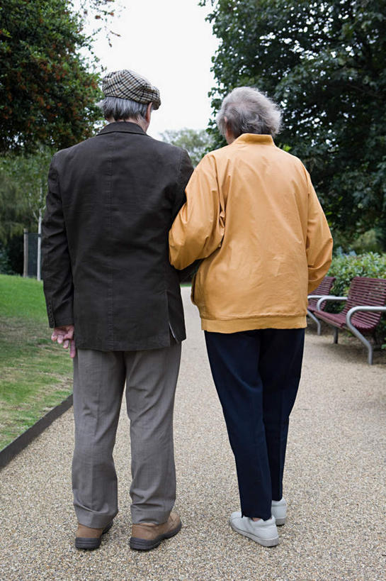 西方人,两个人,夫妻,竖图,室外,白天,爱情,草地,草坪,植物,椅子,欧洲,欧洲人,阴影,服装,光线,影子,木椅,浪漫,注视,休闲装,草,树,树木,背面,衣服,蓝色,绿色,蓝天,天空,阳光,自然,天,观察,看,手挽手,休闲,休闲服,恩爱,恋人,服饰,生长,晴朗,成长,观看,察看,关注,万里无云,老年男性,老年女性,男人,男性,女人,女性,白种人,夫妇,情侣,晴空,晴空万里,彩图,全身,伴侣