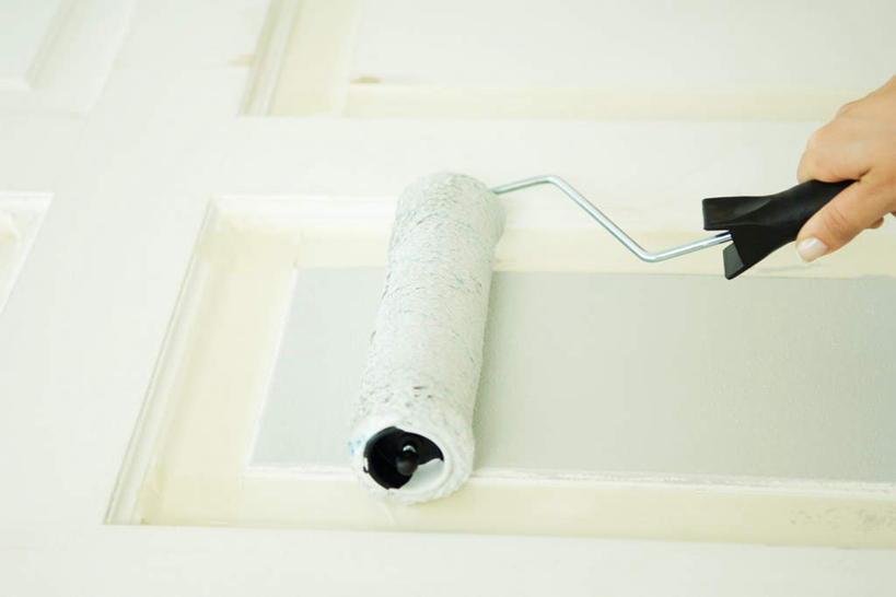 西方人,手,一个人,横图,俯视,室内,特写,白天,门,装修,欧洲,欧洲人,仅一个年轻女性,仅一个女性,仅一个人,握,拿,刷,拿着,装潢,粉刷,刷子,门框,手部,握着,年轻女性,女人,女性,白种人,半身,彩图,高角度拍摄