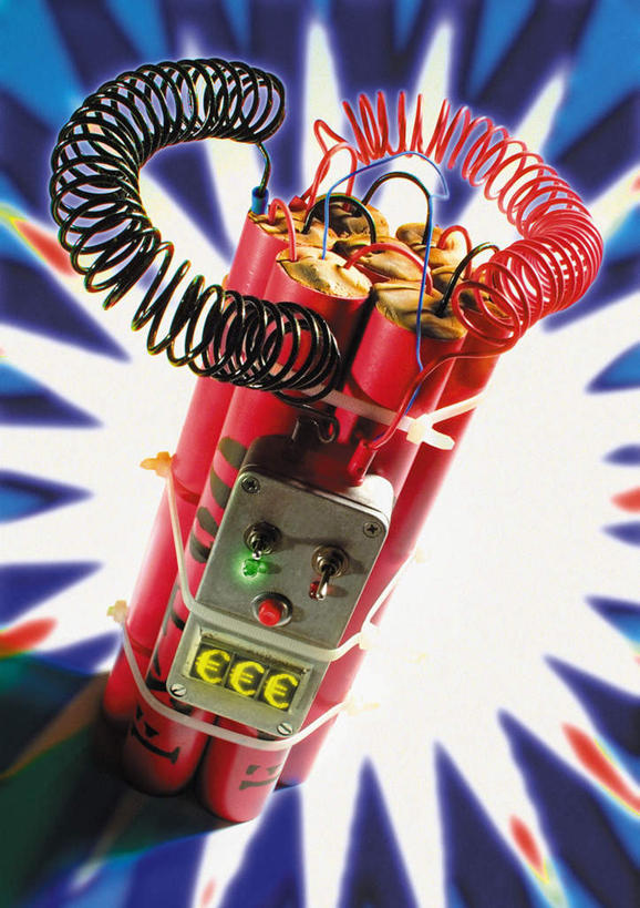 无人,竖图,俯视,室内,特写,白天,抽象,数码,科技,炸弹,阴影,网络,金属,标志,弹簧,符号,文字,字符,字母,高光,几何,计算机图形,合成,标识,一个,红色,黑色,夸张,单个,定时器,电脑合成图,数码合成图,灾难,深奥,危险,彩图,高角度拍摄