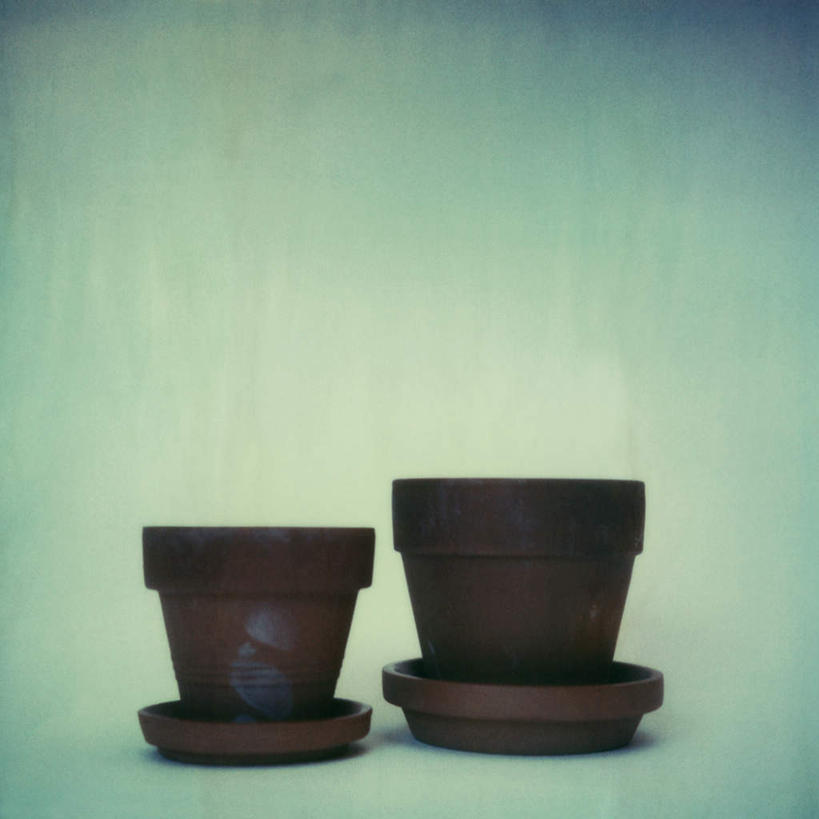 无人,方图,室内,特写,白天,白色背景,正面,静物,花盆,一排,朦胧,模糊,整齐,盆栽,陶瓷,泥土,盆景,陶瓷制品,排列,两个,摄影,影棚,队列,彩图,影棚拍摄,拍摄