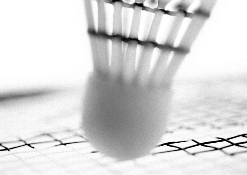 无人,横图,黑白,室内,特写,白天,白色背景,正面,锻炼,运动,羽毛球,静物,羽毛,阴影,网状,反射,光线,网格,格子,网,影子,球拍,羽毛球拍,羽毛球装备,运动器械,两个,健身器械,摄影,影棚,健身器材,羽毛球球拍,体育,羽毛球运动,影棚拍摄,健身,拍摄,运动器材