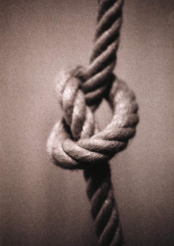 无人,竖图,室内,特写,白天,正面,静物,一根,阴影,灰色背景,缠绕,反射,光线,影子,绳子,打结,摄影,影棚,绳索,纠缠,纠葛,彩图,影棚拍摄,拍摄