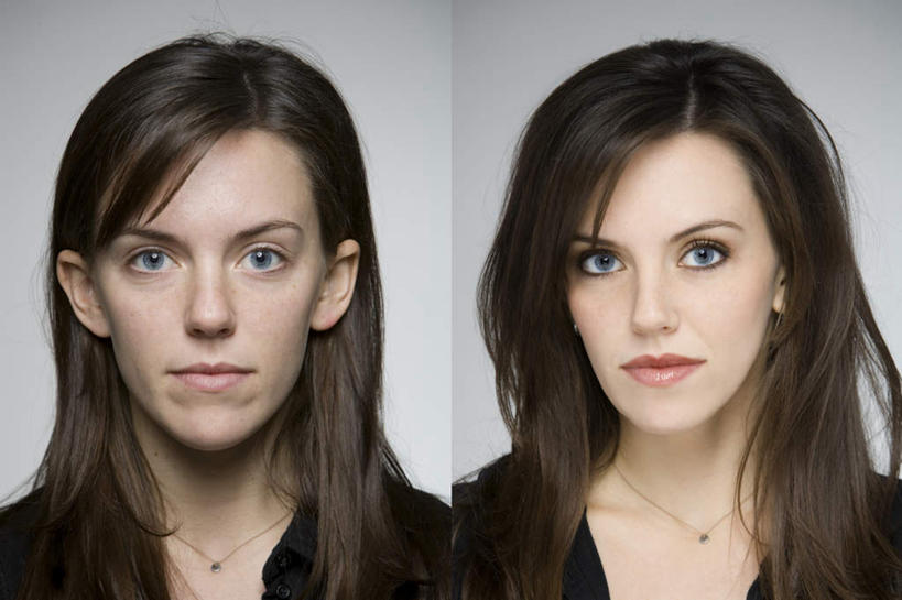 西方人,脸,头,脸颊,脖子,头发,一个人,笑,微笑,横图,室内,特写,白天,正面,项链,欧洲,欧洲人,仅一个年轻女性,仅一个女性,仅一个人,灰色背景,服装,棕色,注视,休闲装,肩膀,装饰品,衣服,黑色,饰品,首饰,观察,看,休闲,休闲服,比较,摄影,服饰,影棚,对比,观看,察看,关注,对照,比拟,比照,改造,年轻女性,女人,女性,白种人,头部,长发,直发,脖,颈,颈部,脸部,脸蛋,面部,半身,彩图,影棚拍摄,拍摄