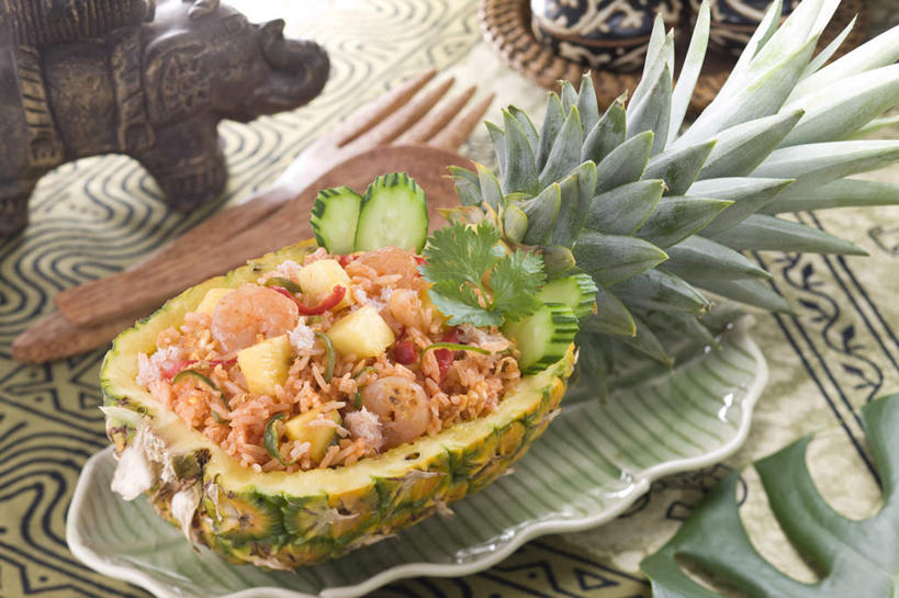 海鲜,无人,横图,俯视,室内,特写,白天,烹饪,菠萝,餐具,水果,新鲜,碟子,盘,炒饭,生食,虾仁,日本料理,料理,食品,果实,切块,水产,菜肴,美食,食物,盘子,碟,日式料理,日式,摄影,佳肴,有机食品,绿色食品,影棚,海产品,凤梨,彩图,高角度拍摄,影棚拍摄,拍摄