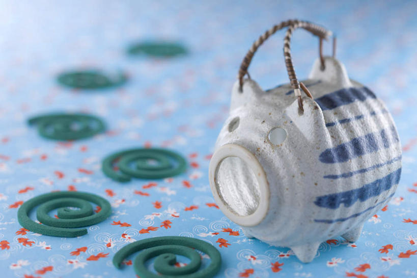 无人,竖图,俯视,室内,特写,白天,静物,日本,一排,许多,蓝色背景,朦胧,模糊,日本文化,整齐,壶,蚊香,文化,小猪,水壶,排列,茶壶,容器,摄影,影棚,队列,东亚,日本国,彩图,高角度拍摄,影棚拍摄,拍摄,传统文化