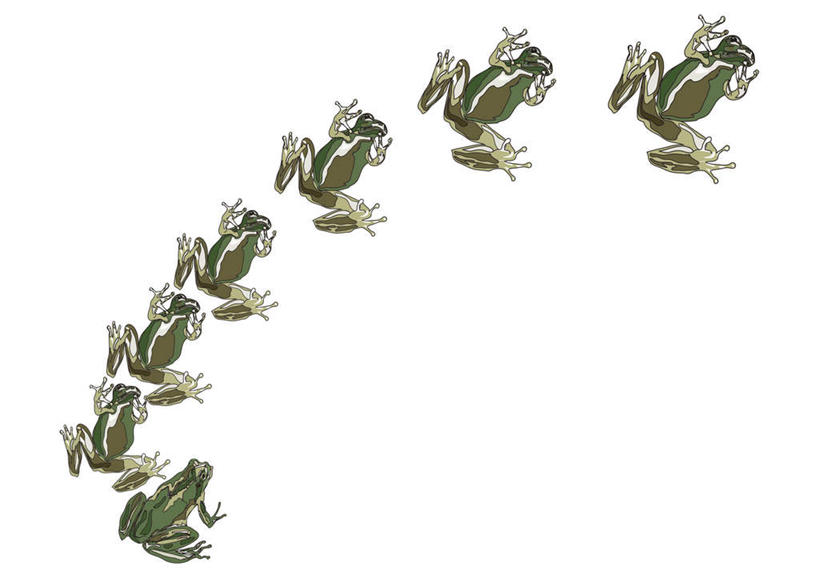 无人,跳,横图,插画,室内,白天,白色背景,正面,数码,科技,青蛙,野生动物,一排,一群,许多,阴影,整齐,网络,蛙,高光,几何,计算机图形,合成,图画,画,排列,动物,可爱,活泼,电脑合成图,数码合成图,队列,漫画,写实,具体,具象,蛤蟆,跳跃,彩图