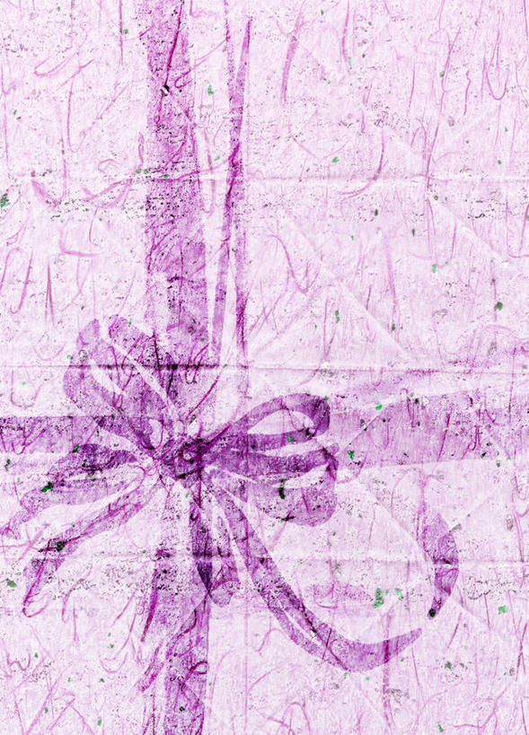 无人,竖图,插画,室内,白天,正面,数码,科技,阴影,褶皱,网络,纹路,丝带,线条,高光,几何,计算机图形,合成,图画,画,粉色,紫色,蝴蝶结,电脑合成图,数码合成图,老旧,漫画,写实,具体,具象,彩图