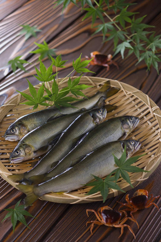 蟹,无人,交叉,竖图,俯视,室内,特写,白天,桌面,桌子,竹子,叶子,一排,一群,许多,阴影,竹制,整齐,编织,反射,木制,螃蟹,鱼,篮子,影子,枫叶,绿叶,香鱼,很多,鱼类,海洋生物,排列,一个,木制品,竹篮,嫩叶,单个,枫树叶,竹条,交织,竹制品,队列,水生动物,水生物,海底动物,穿插,瓜鱼,香油鱼,叶,叶片,彩图,高角度拍摄,全身