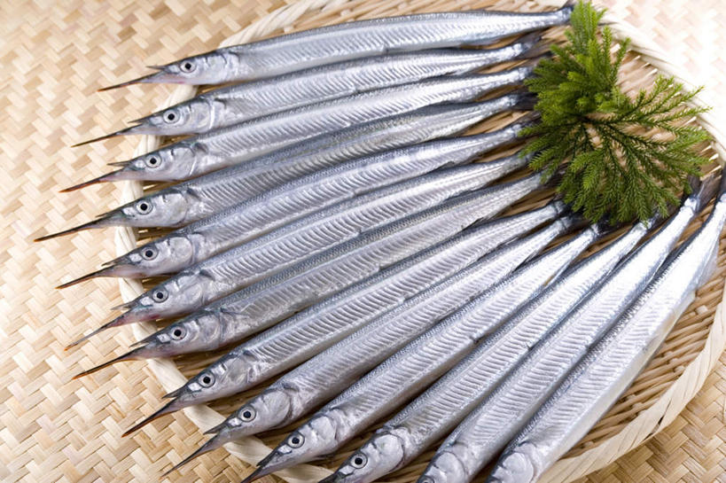 海鲜,无人,横图,俯视,室内,特写,白天,烹饪,桌面,桌子,一排,阴影,整齐,光线,木制,篮子,影子,日本料理,料理,食品,水产,菜肴,美食,食物,排列,木制品,日式料理,日式,佳肴,针鱼,鱵鱼,队列,海产品,单针鱼,姜公鱼,铜吮鱼,针工鱼,针扎鱼,箴鱼,彩图,高角度拍摄