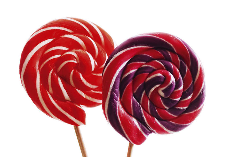 无人,横图,室内,特写,白天,白色背景,正面,棒棒糖,木棒,食品,糖,糖果,甜点,甜品,食物,两个,甜食,摄影,影棚,波板糖,彩图,影棚拍摄,拍摄