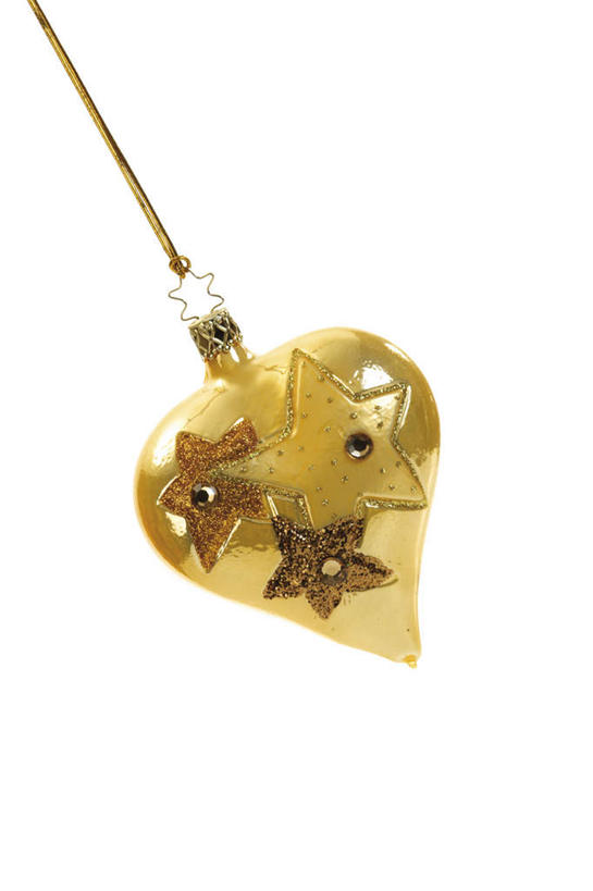 无人,竖图,室内,特写,白天,白色背景,正面,静物,圣诞节,节日,爱心,庆祝,挂饰,文化,装饰物,庆典,金色,摄影,影棚,纪念,彩图,影棚拍摄,拍摄