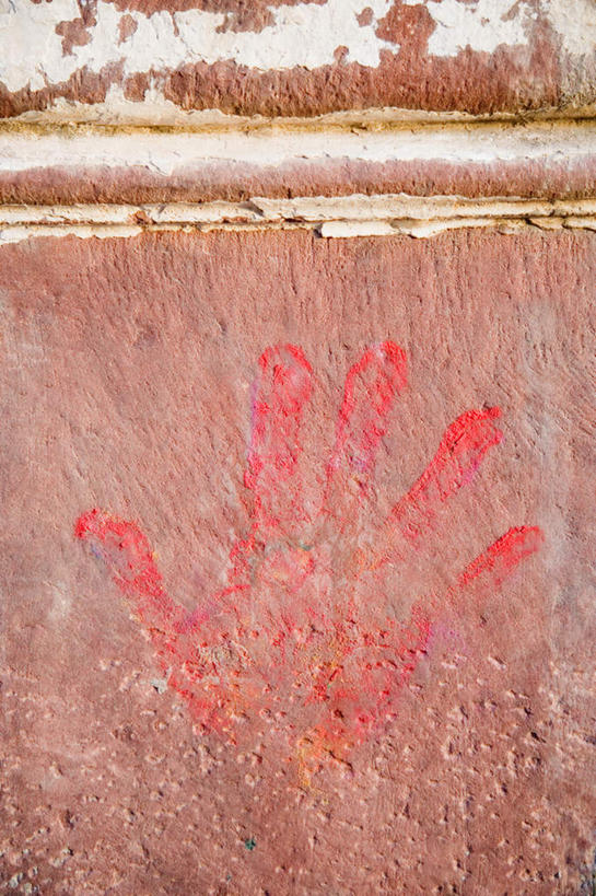 无人,竖图,室外,特写,白天,正面,装修,静物,装饰,材料,墙,装潢,墙壁,墙面,保护,涂料,手印,指模,彩图