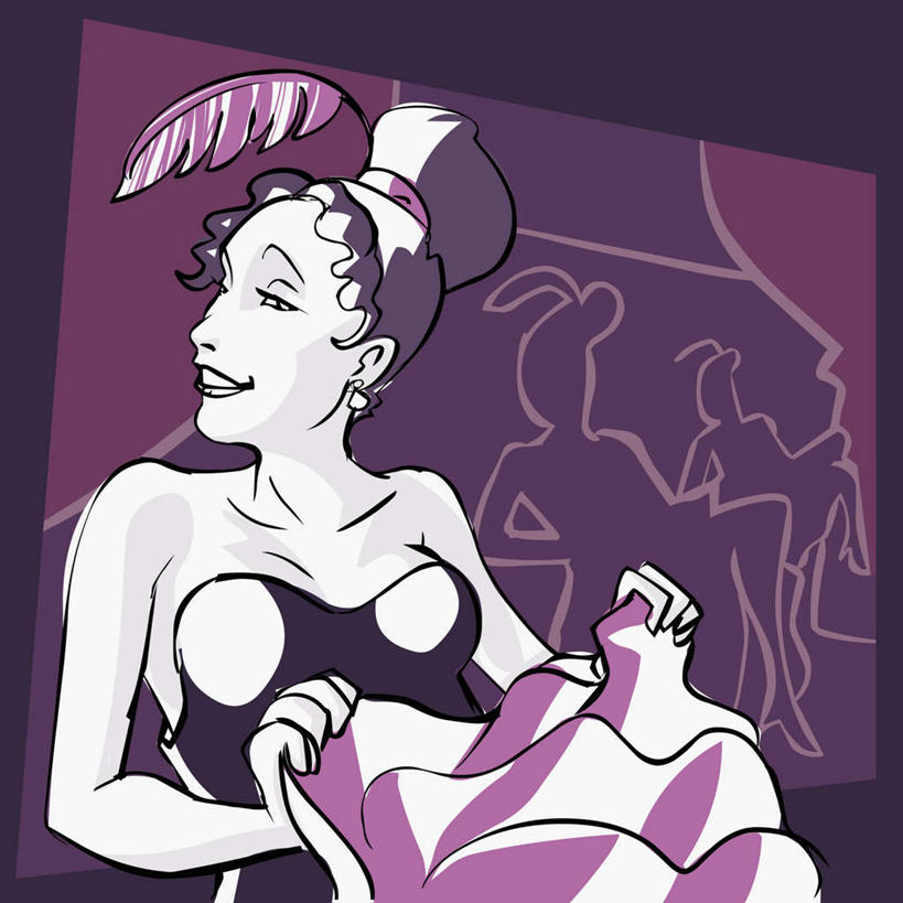 西方人,无人,三个人,伙伴,朋友,跳舞者,站,笑,微笑,露齿笑,方图,插画,室内,白天,正面,裙子,友谊,数码,科技,羽毛,欧洲,欧洲人,握,阴影,紫色背景,连衣裙,轻盈,柔软,网络,高光,几何,计算机图形,合成,图画,拎,注视,画,抹胸,观察,看,站着,握着,帷幕,观看,电脑合成图,数码合成图,察看,合成图,关注,帷幔,幕布,幕帘,漫画,写实,具体,具象,轻柔,抹胸裙,帷幔布,友情,年轻女性,女人,女性,白种人,舞蹈家,舞蹈演员,舞者,站立,半身,彩图,拎着