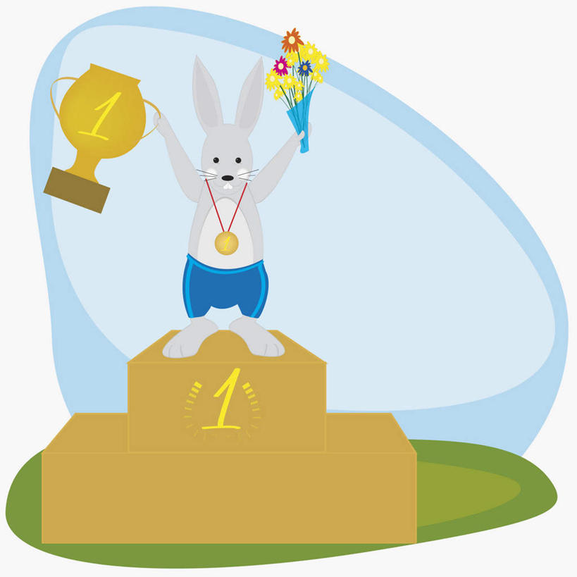 无人,站,举,方图,插画,室内,白天,白色背景,正面,成功,胜利,数码,科技,哺乳动物,阴影,裤子,盛开,网络,兔子,标志,数字,文字,字符,高光,几何,计算机图形,合成,花蕾,图画,注视,标识,画,花,花瓣,花朵,鲜花,一个,一只,蓝色,蓝天,天空,动物,天,花苞,花蕊,观察,看,托,站着,光彩,阿拉伯数字,晴朗,单个,观看,兔,电脑合成图,数码合成图,察看,颁奖台,合成图,关注,奖牌,金牌,荣誉,漫画,奖品,万里无云,写实,具体,具象,荣耀,光荣,晴空,晴空万里,举起,举手,举着,向上举,向上伸,向上托,站立,彩图,全身,奖杯